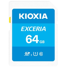 SDXC 64GB KIOXIA EXCERIA Ultra High Speed UHS-I CLASS10 Full HD Video Recording Made in Japan