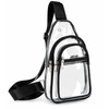 Transparent Waist Bag Clear Sling Belt Bag – PVC Crossbody