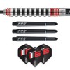 WINMAU Advance 500 Series Red 22g Darts with Dart Flights