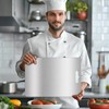 HayBaroda Titanium Cutting Board for Kitchen - Double Sided Pure