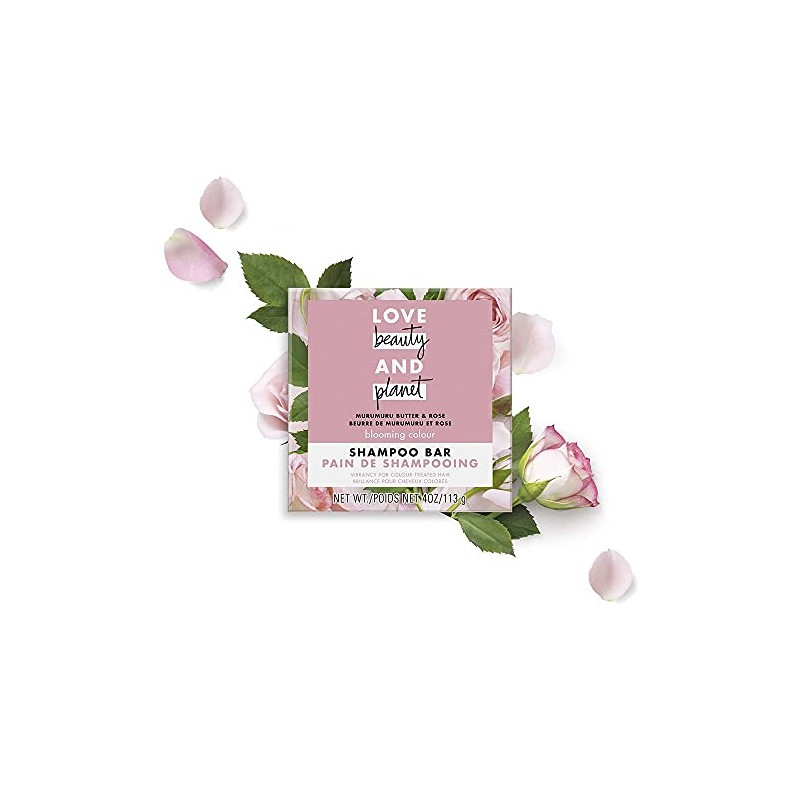 Blooming Colour Shampoo Bar for Colour Treated Hair Murumuru Butter
