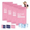 4 Compresa De Gel Frío Calor Terapia Reutilizable 23x13cm