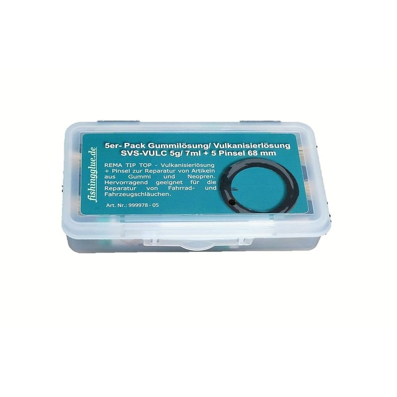 fishingglue.de SVS-Vulc Rubber Solution / Vulcanising Solution 5 g/ml +