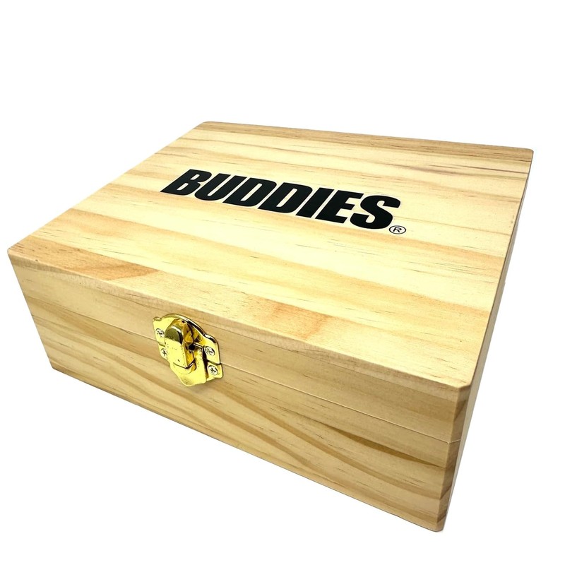 Rigasz Tips Buddies Wooden Storage Rolling Box
