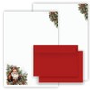Christmas Letter Paper / Envelope Set with Santa Claus Printed