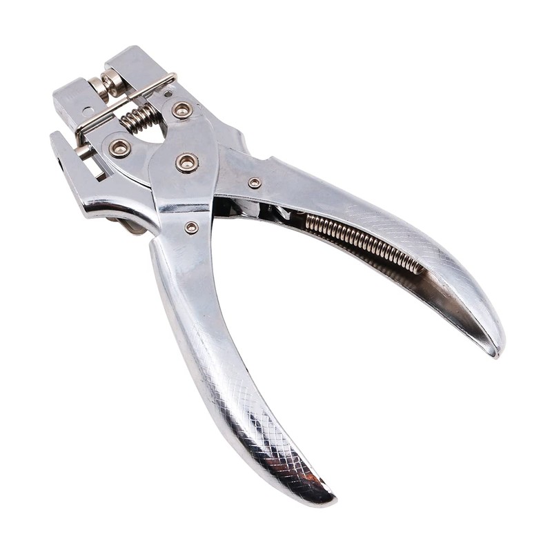 WANGCL 5mm Single Hole Punch and Eyelet riveting Pliers Set