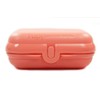 Tupperware Twin to Go Salmon Lunch Box Container Twin Small