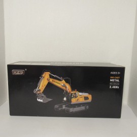 258 XUEZHISHAN 258 Remote Control Excavator Toy 1/20 Scale, Realistic Operations