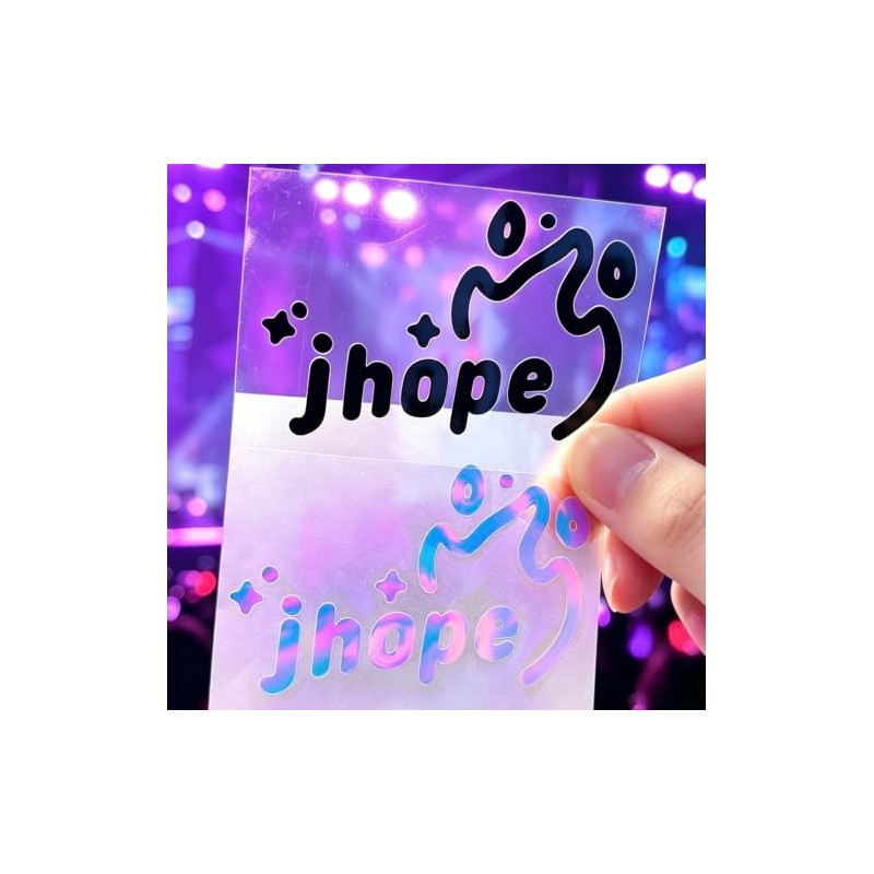 Calcomanías de bomba del ejército, pegatina ot7 Bangtan, nombre de