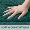Kitinjoy Small Bath Mat, Soft and Absorbent Microfiber Bath Rugs,