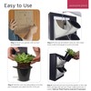 Awesome Plant Wall Garden 4 Vertical Wall Planter, 4 Pots