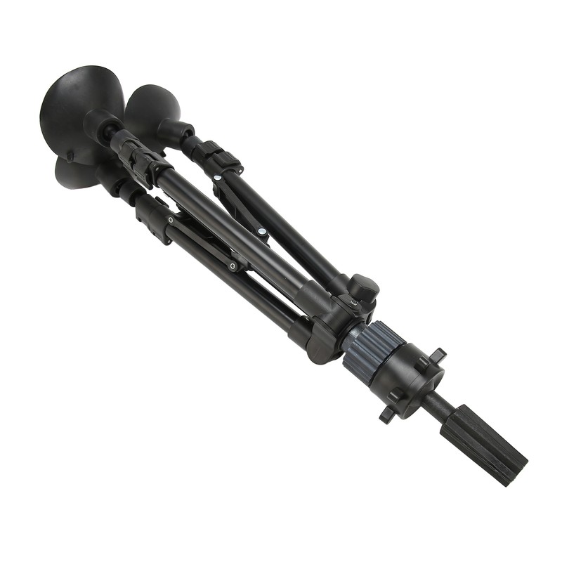 Wig Head Holder Suction Aluminium Alloy Portable Adjustable Wig Head