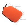 GANAZONO 2 Pcs Paddle Covers Racket Case Zipper Sports Ball