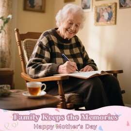 Birthday Gift for Grandma Mothers Day Retirement Gift for Grandmother Nana Gigi Mother’s Day Present for Great Grandma Mimi Grammy Mother’s Keepsake Journal Leather Planners