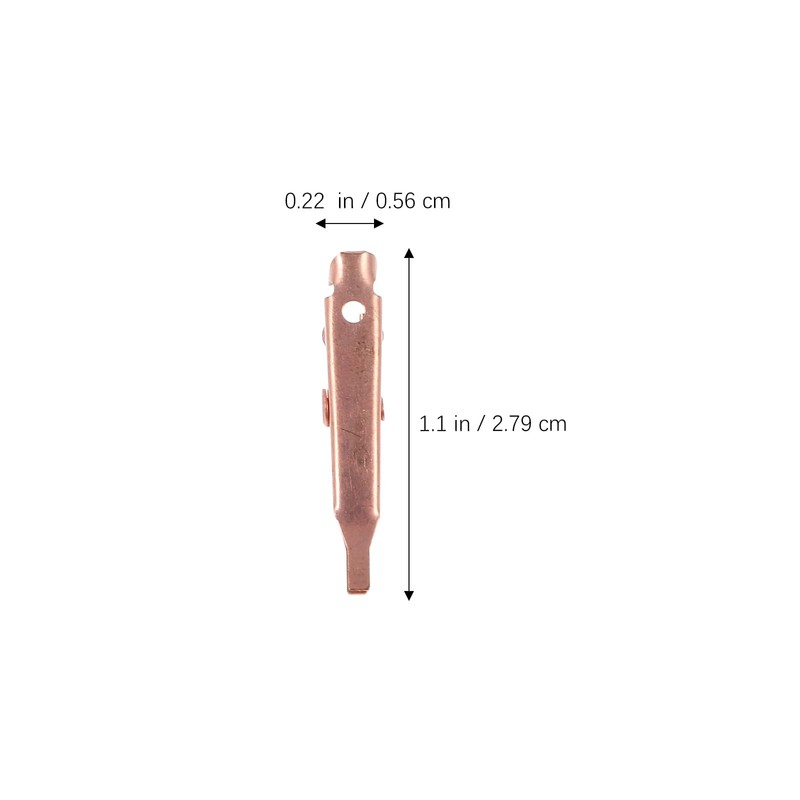 iplusmile Toothless Alligator Clamp Copper Crocodile Clip Micro Crocodile Clip