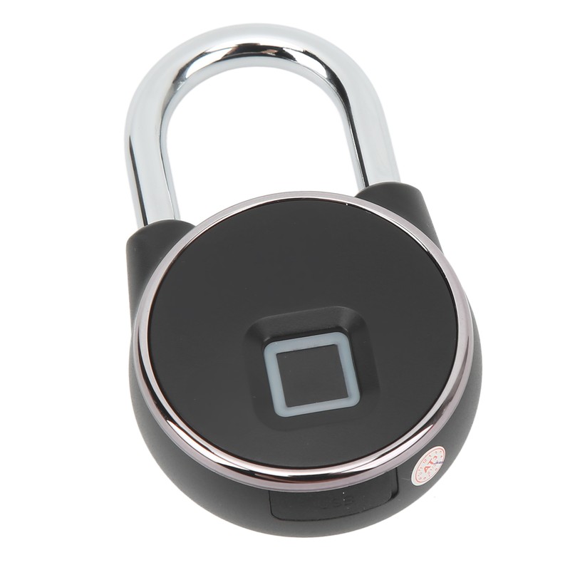 Smart Fingerprint Padlock Compact USB Charging Keyless Padlock for Home
