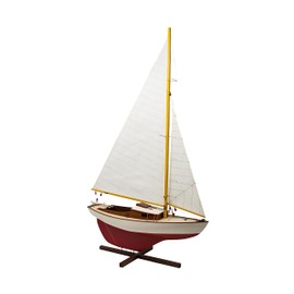 Midwest 997 - John Alden Sloop 1:16 Wooden Ship - 14.4" Long Sailing Boat to Assemble - Wood Model Kit for Adults to Build