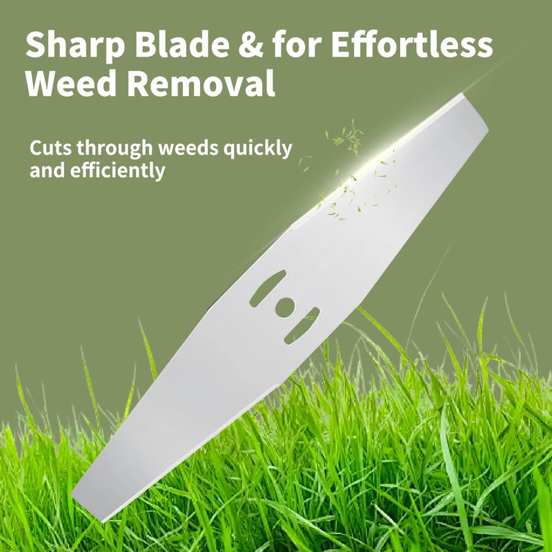 eupdd 20 Metal Grass Trimmer Blades: 15 cm Electric Grass