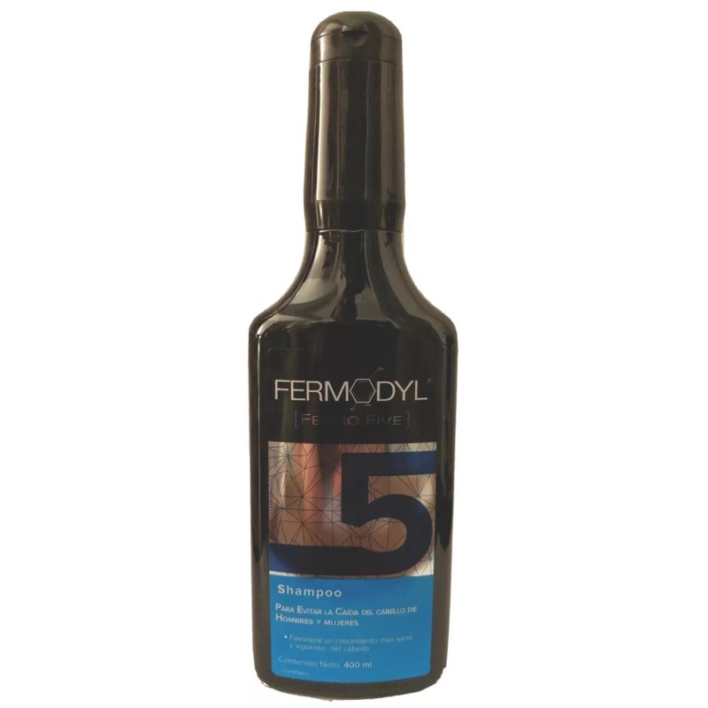 FERMODYL FERMOFIVE TREATMENT 1 Shampoo 400ml prevents hair loss/PREVIENE CAIDA