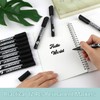 WINKIO 12 x acrylic pens (black/white) (black)