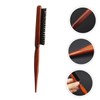 VICASKY 1Pc Wooden Handle Bristle Hairbrush Massager Comb for Smooth