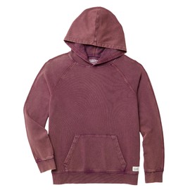 Fair Harbor The Saltaire Hoodie –– Men's Relaxed Vintage Wash Hoodie –– Incredibly Soft, Lightweight, and Breathable Burgundy