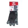 Oregon Leather Work Gloves, Stretch Leather Gloves with Adjustable Wrist