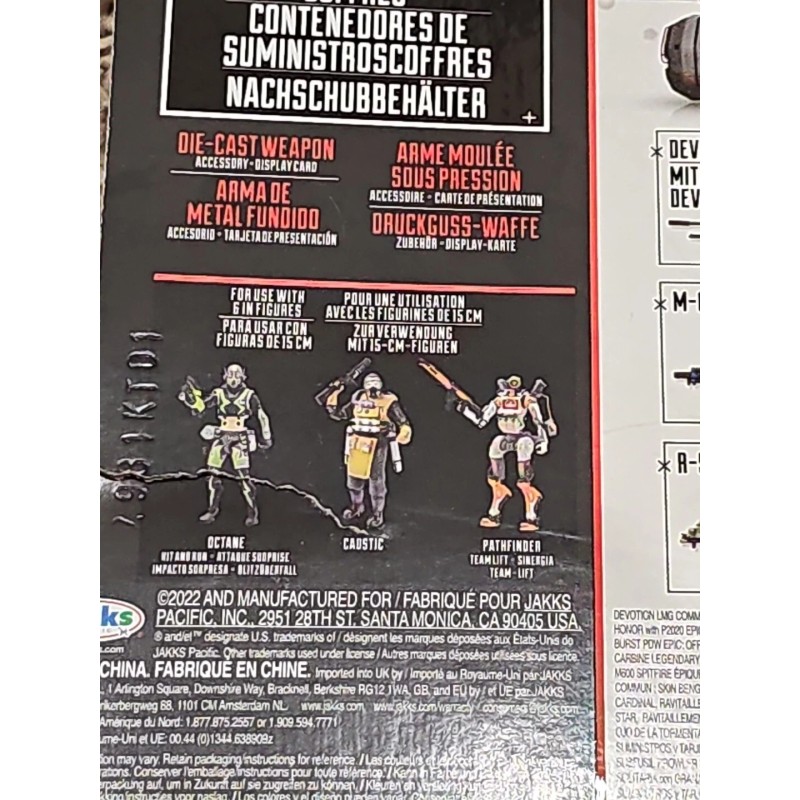 Apex legends Die Cast Supply Bin Accessory Pack - Blind