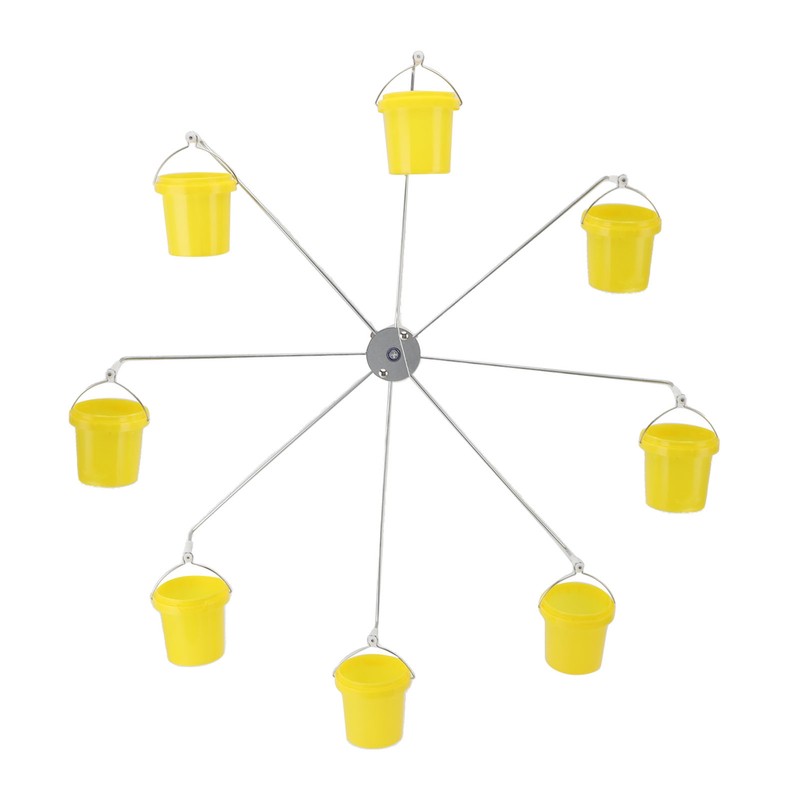 Ferris Wheel Bird Feeder Dynamic Design Endless Fun Outdoor Hanging
