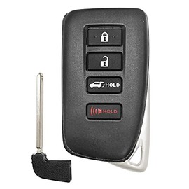 Replacement for 2016 2017 2018 2019 2020 Lexus RX350 RX450h Smart KEYLESS Car Key Remote FCCID:HYQ14FBB (231451-0010 "G Board);by Auto Key Max (1)