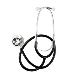 TRIXES Black Functional Stethoscope Prop Educational Fancy Dress Diaphragm & Bell Features…