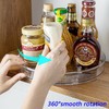 Spesh 2 Pcs Lazy Susan Turntable 360° Rotating Cupboard Organizers