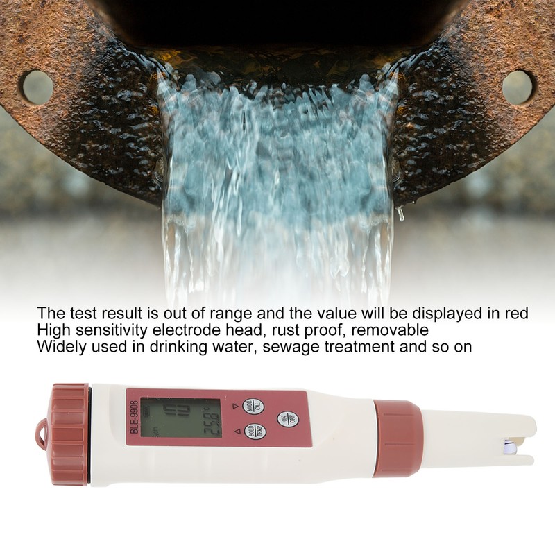 Digital Water Quality Monitor ABS Housing High Sensitivity Water Quality