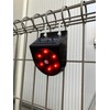 Set of 2 Solar Motion LED Rotating Light, Motion Sensor,
