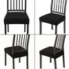 SearchI Stretch Dining Chair Seat Covers Set of 6, Soft