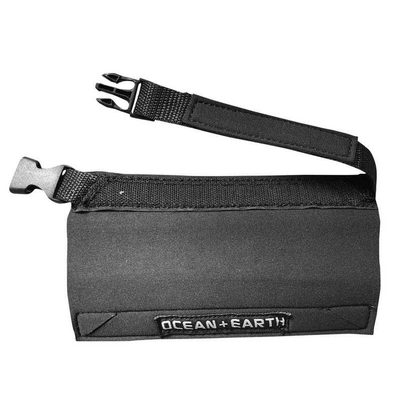 Ocean and Earth Finsaver Black Deluxe Finsaver with Pad