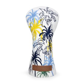 Golf Club Headcover Coconut Tree Goblet Golf Headcover Golf Wood Cover Aliennana Driver Cover (DR) Fairway Wood (FW), Utility (UT) (Driver(1pcs)) Made of Premium Embroidery PU Leather (Mallet Putter