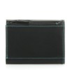mywalit Medium Tri-fold Wallet Leather 12 cm, Black Pace, Compact