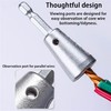 2 Pcs Twister Wire Connectors,Hex Shank Electrical Cable Wire Twister