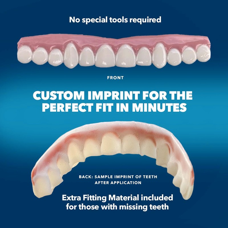 Imako Premium Cosmetic Uppers - 2 Pack - Large, Bleached