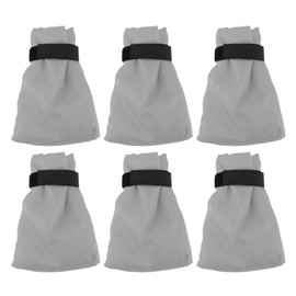 6pcs Tap Cover Thickened Freeze Protection Frost Protection Waterproof Outdoor Faucet Cover for Winter Grey