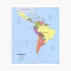 HISTORIX 2006 Latin America Map Poster - 24x30 Inch Central