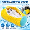 Shoe Washing Machine Bag for Sneakers – Reusable Zippered Laundry