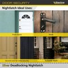 Sterling NLC101 Dead Lock Standard Night Latch Plate, Chrome