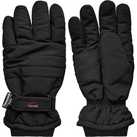 normani Thinsulate Lined Ski Gloves Waterproof Colour Black Size L