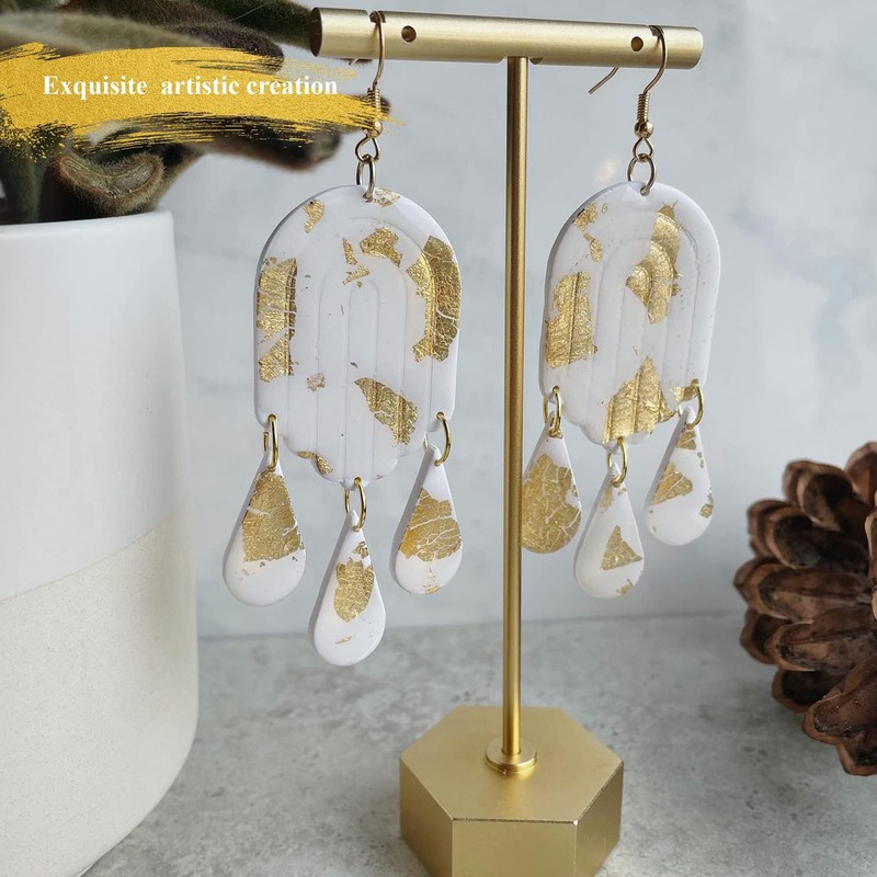 KINNO Real Gold Leaf, Edible 24 Carat Gold Foil, 4.33