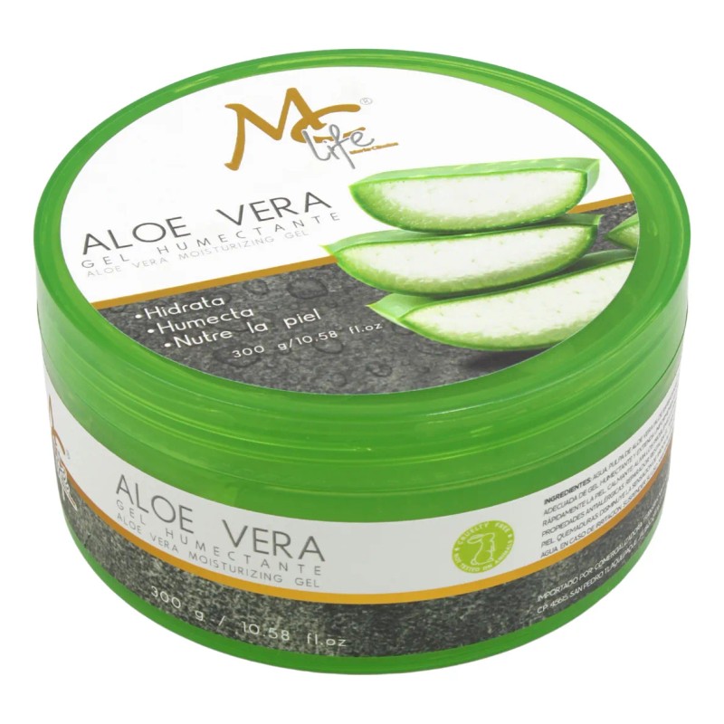 3 Gel Humectante Aloe Vera Revitaliza Nutre Humecta. Mc Life