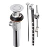 Plumb Pak PP820-77 Bathroom Sink Mechanical Pop Up Drain, No