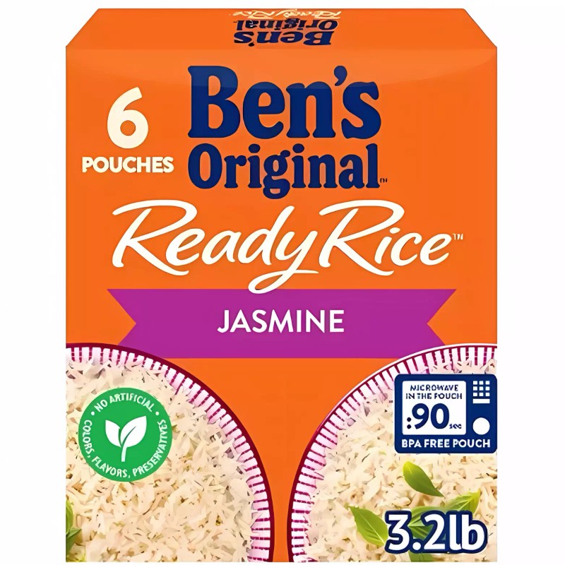 Does Not Apply Ben's Original Ready Jasmine Rice, 8.5 oz.,