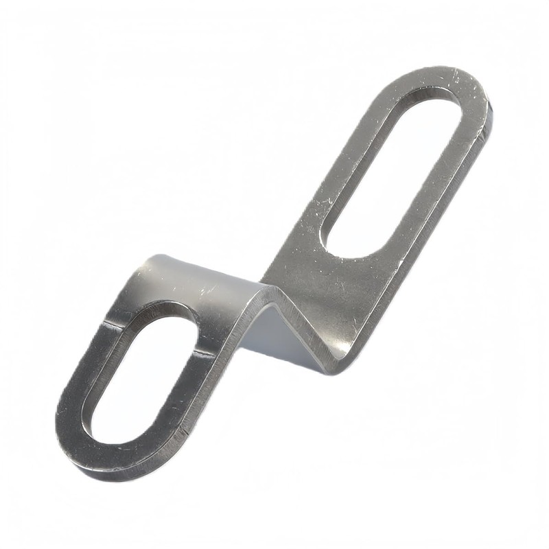 ACOLY Motorcycle Exhaust Pipe Bracket 50mm 30mm Z Shape Clamp